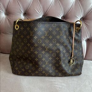 Louis Vuitton Brown Monogram Shoulder Bag